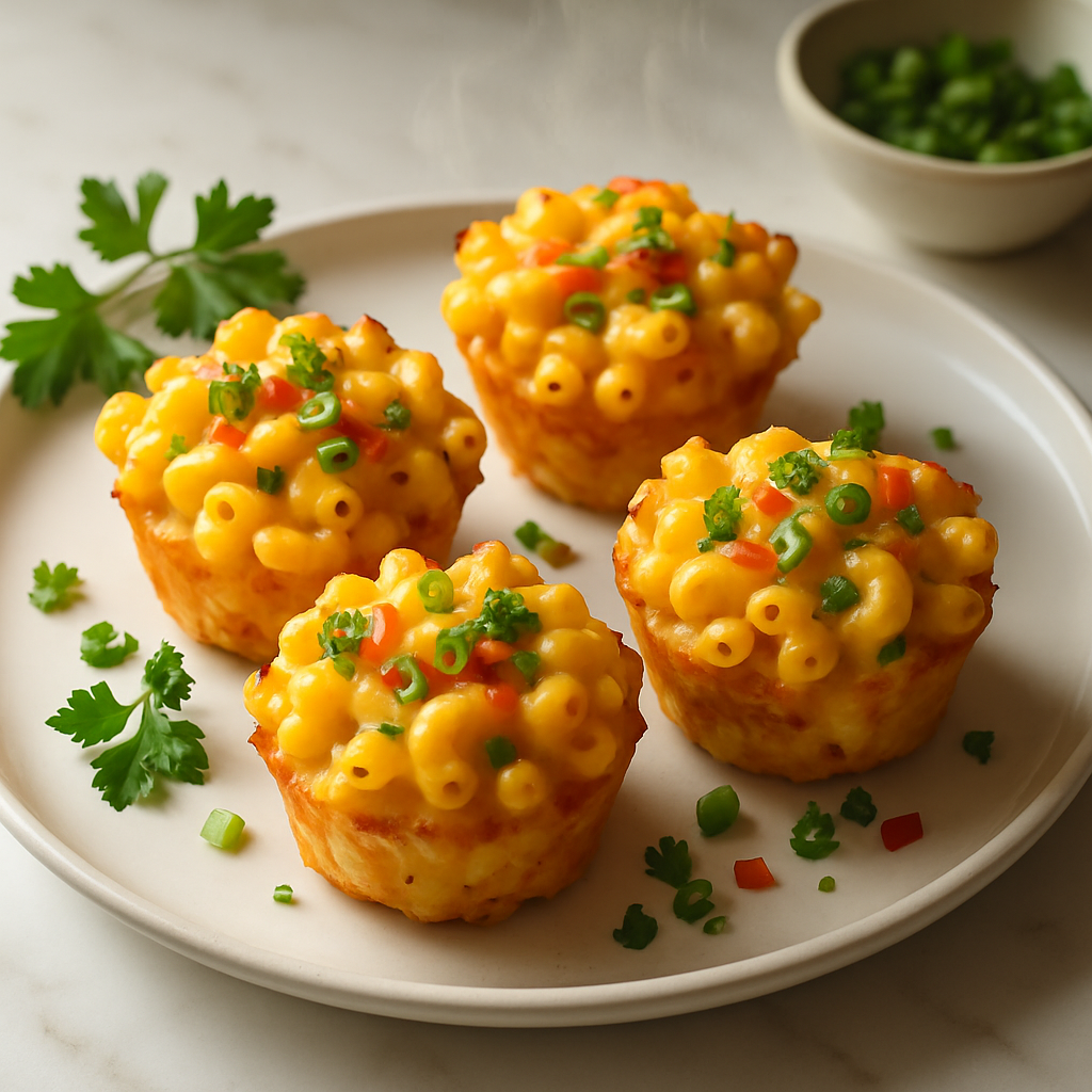 Mac and Cheese Muffin Cups