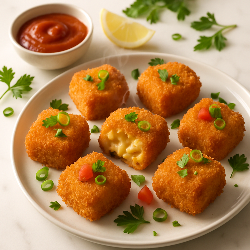 Mac Cheese Bites