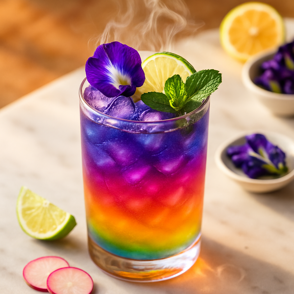 Magic Color Changing Mocktail