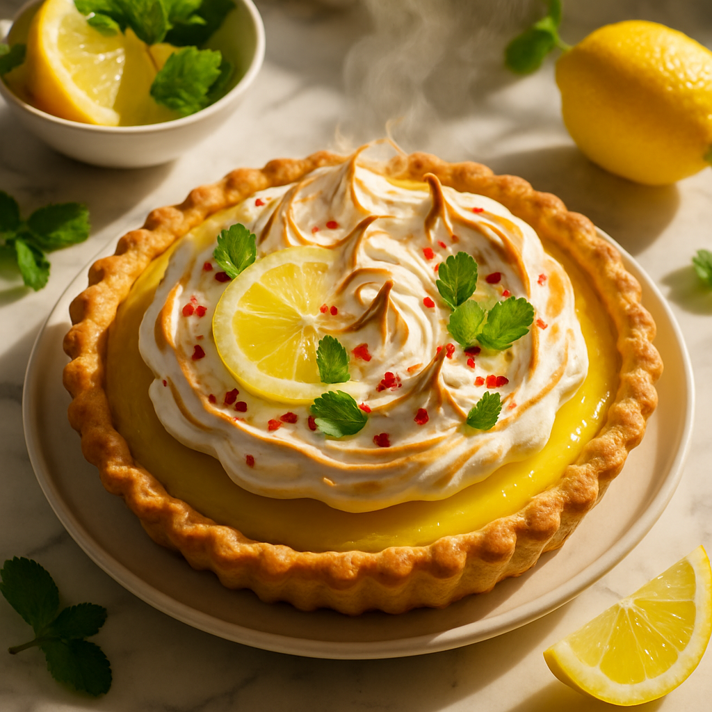 Magic Lemon Pie
