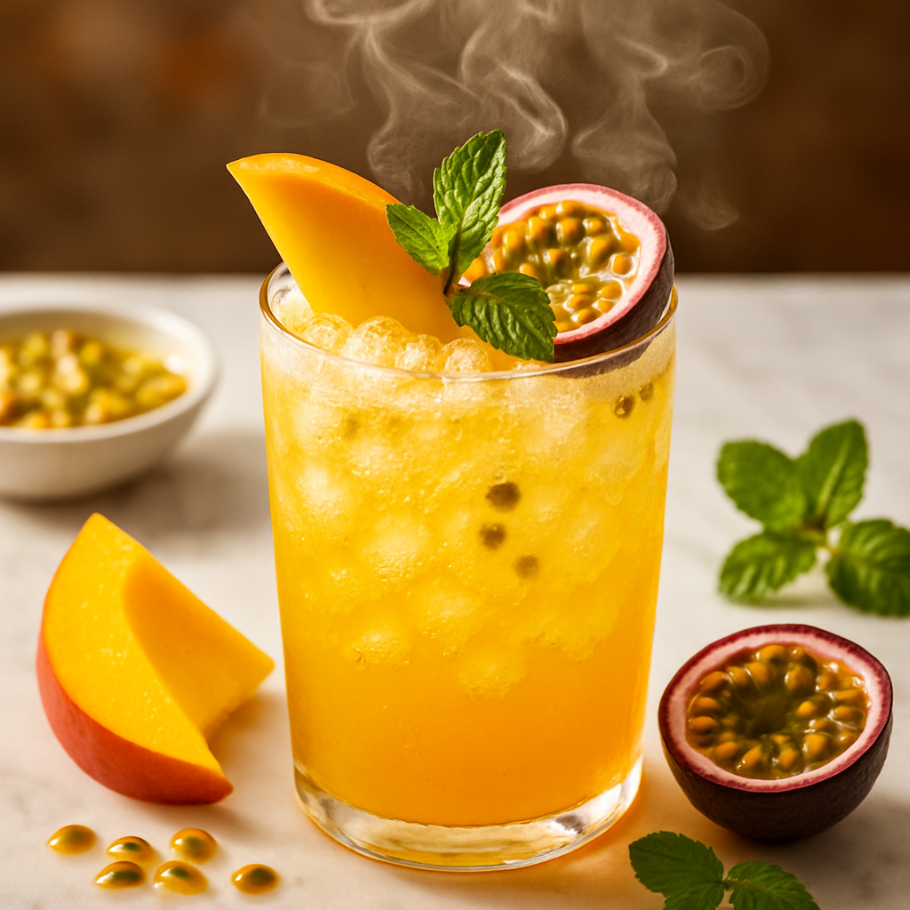 Mango Passionfruit Sparkler