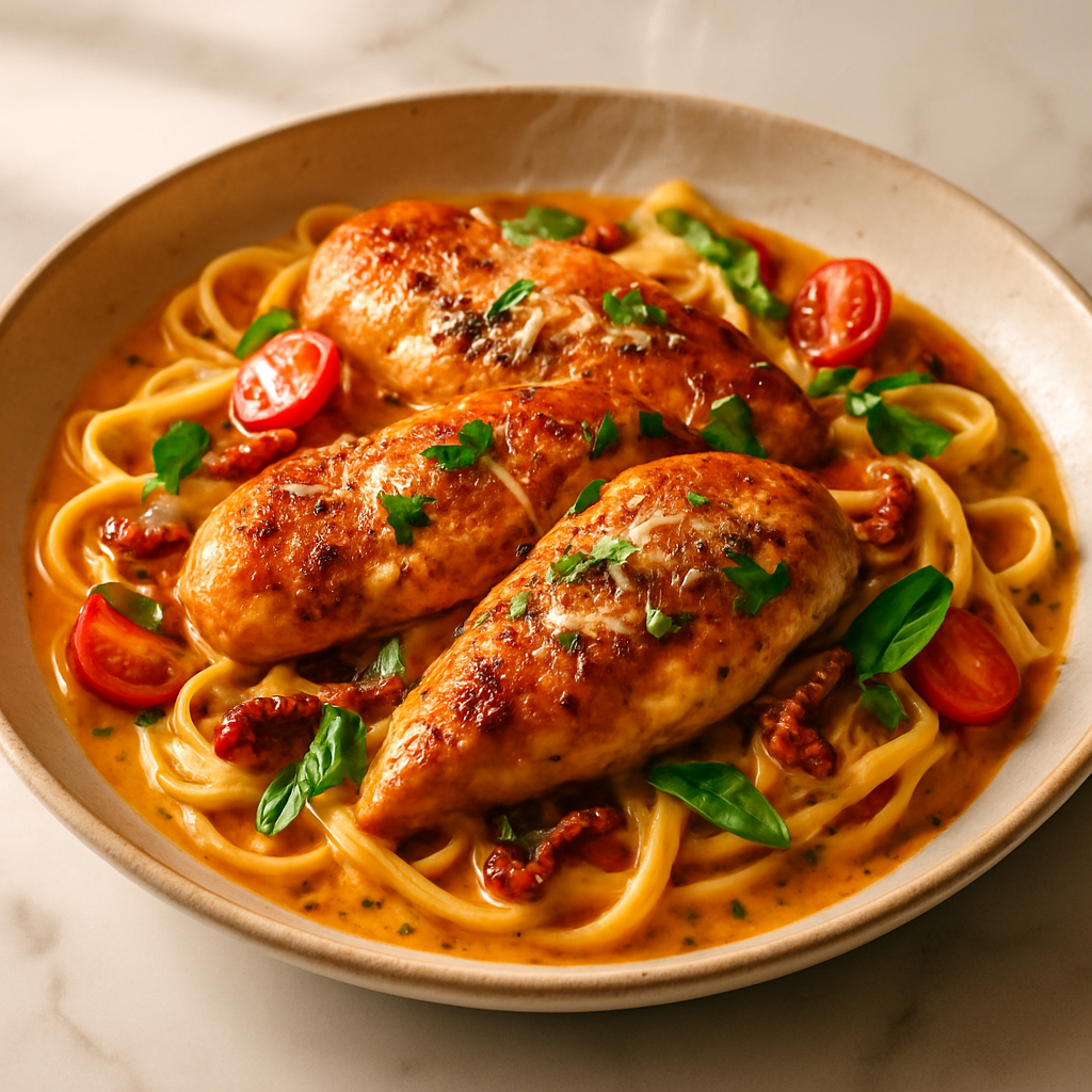 Marry Me Chicken Pasta