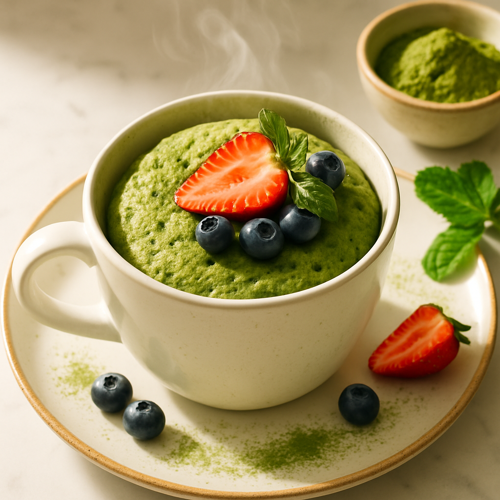 Matcha Green Tea Mug Cake