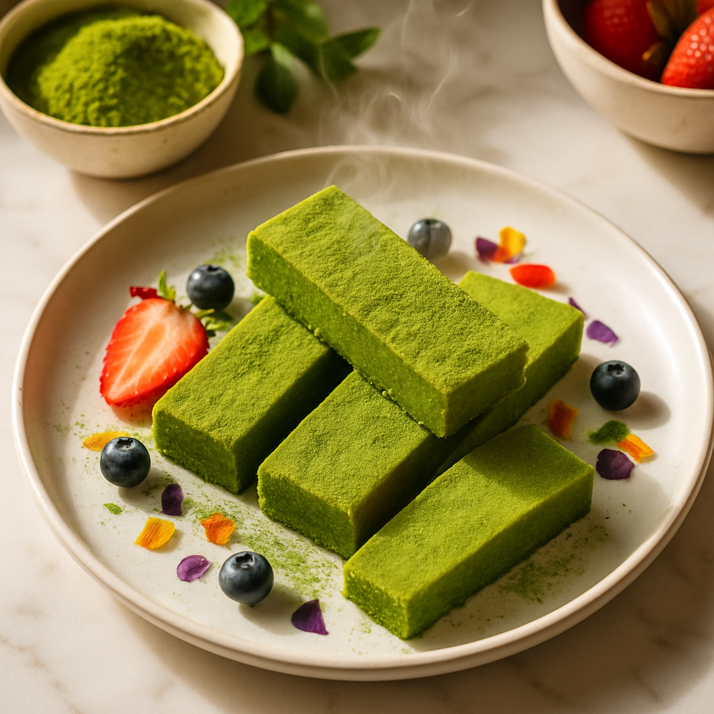 Matcha Vegan Shortbread