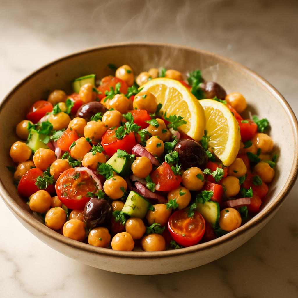 Mediterranean Chickpea Salad