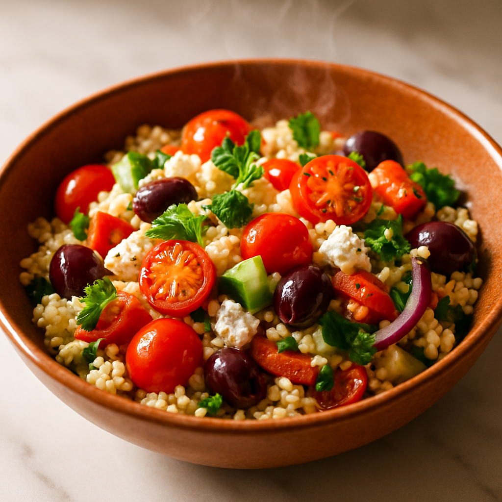 Mediterranean Couscous Salad