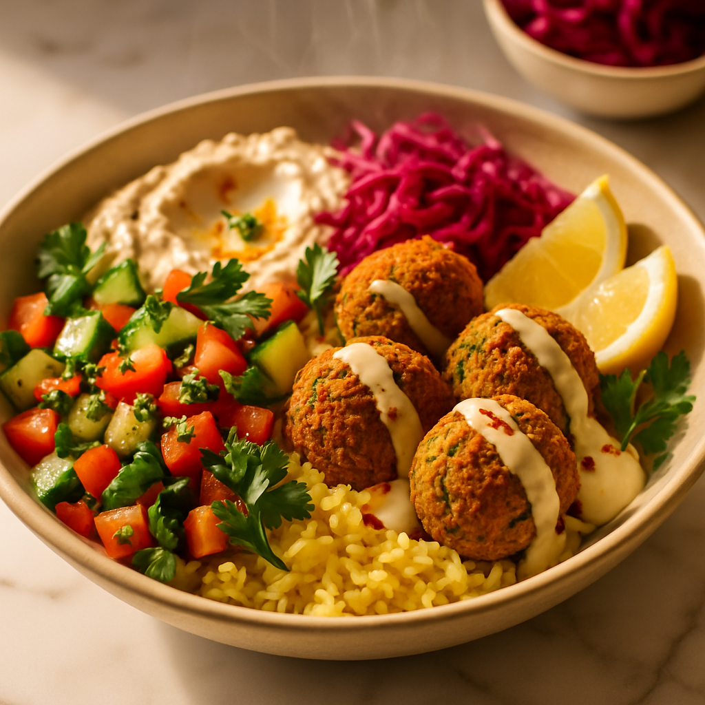 Mediterranean Falafel Bowl