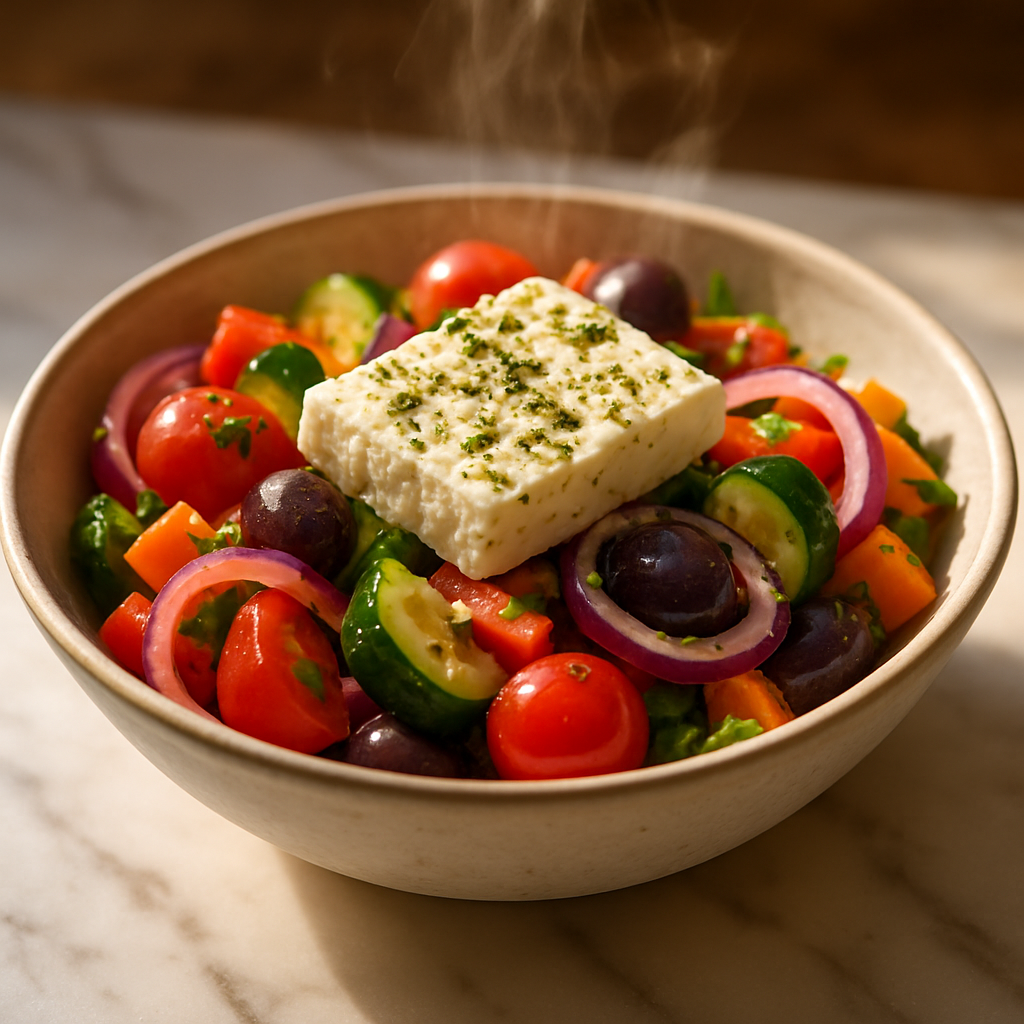 Mediterranean Greek Salad Bowl