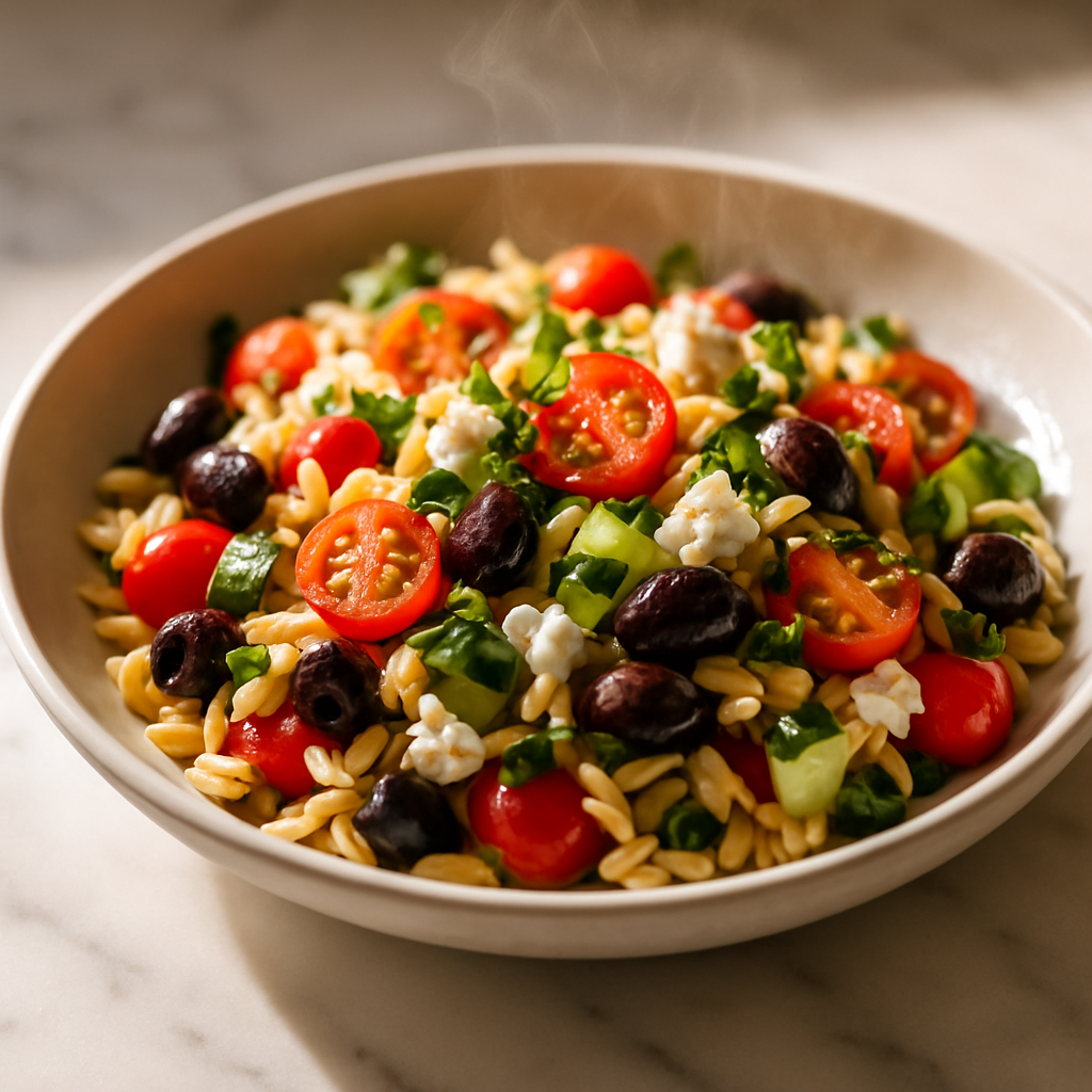 Mediterranean Orzo Salad