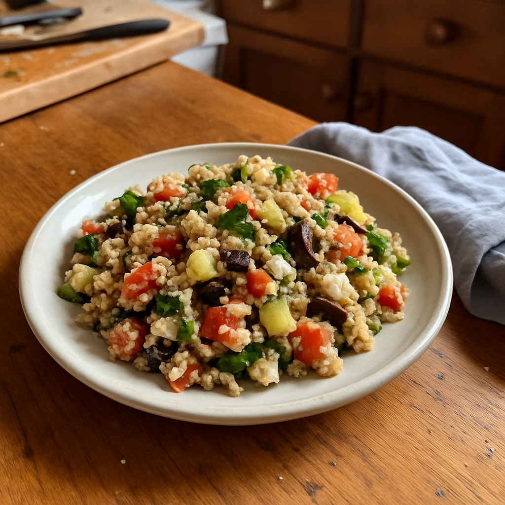 Mediterranean Quinoa Salad