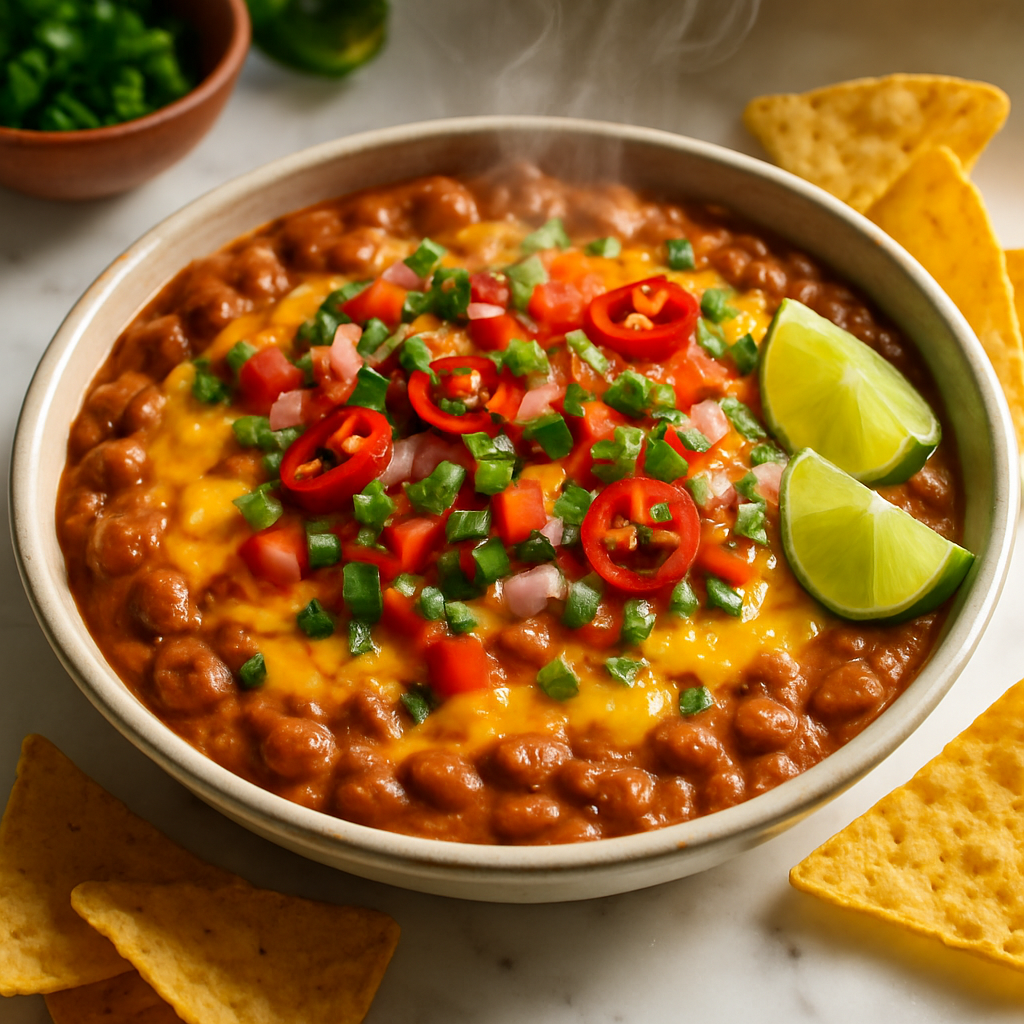 Microwave Bean Dip