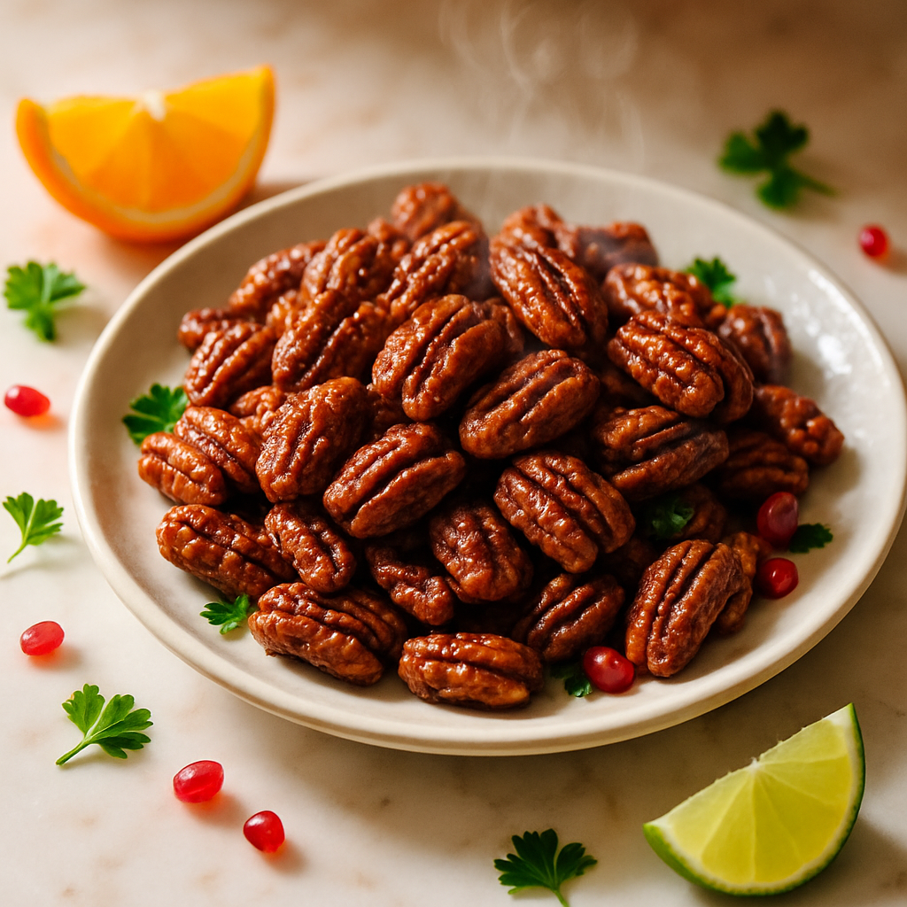 Microwave Candied Pecans