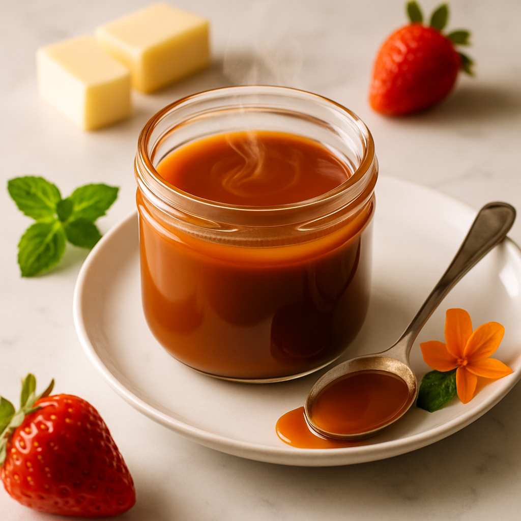 Microwave Caramel Sauce