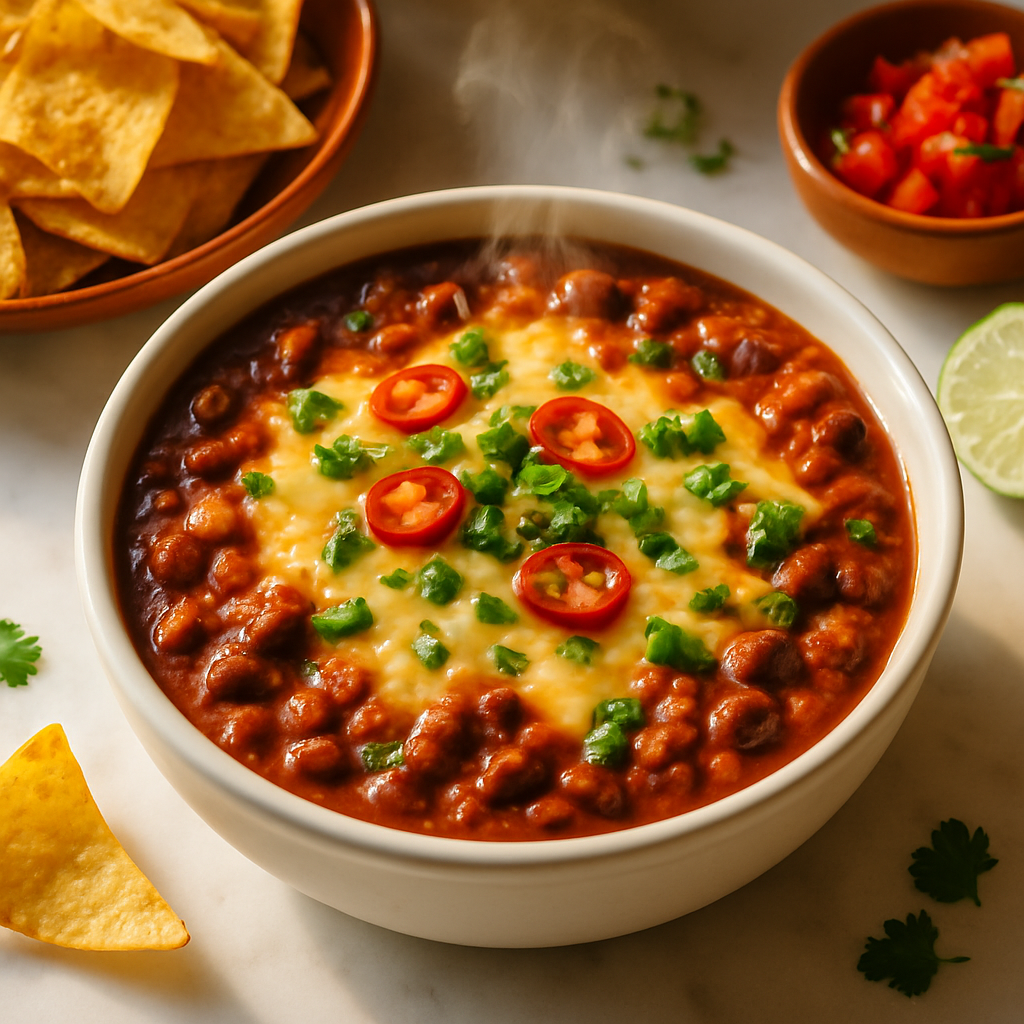 Microwave Chili Cheese Dip