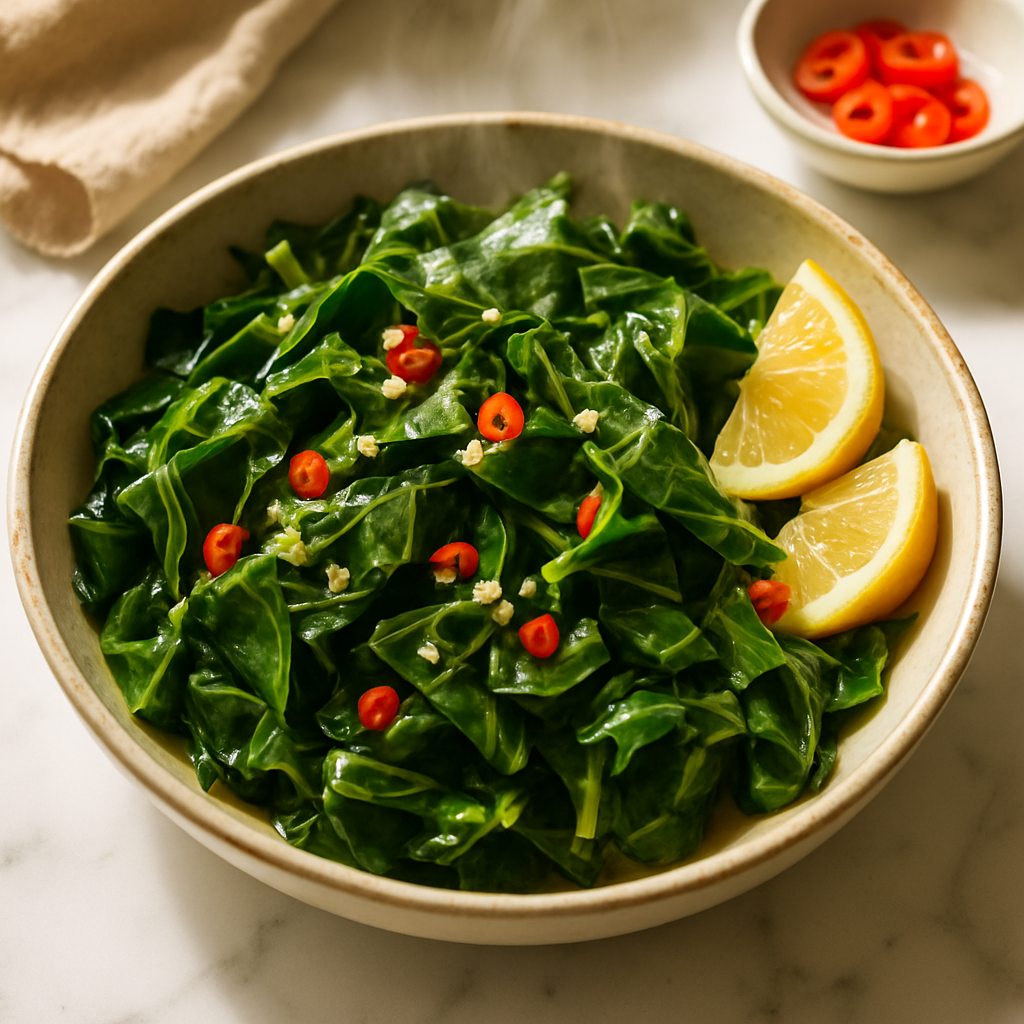 Microwave Collard Greens