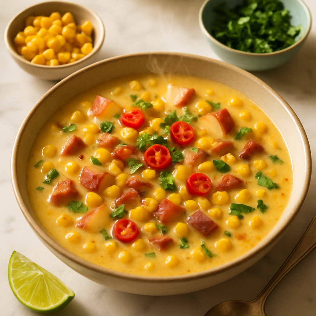 Microwave Corn Chowder