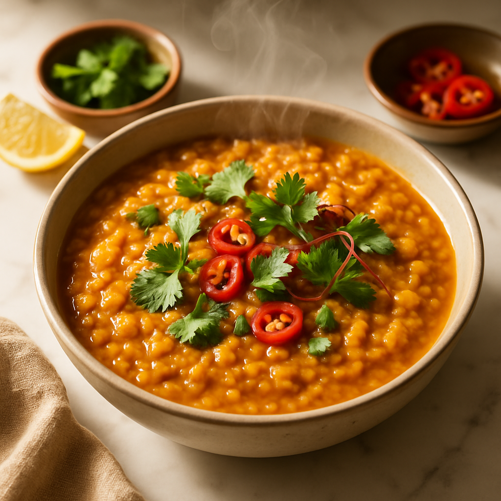 Microwave Lentil Dahl
