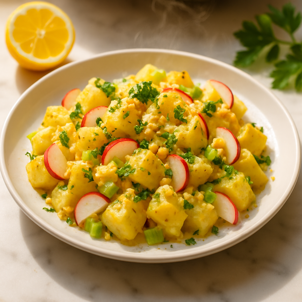 Microwave Quick Potato Salad