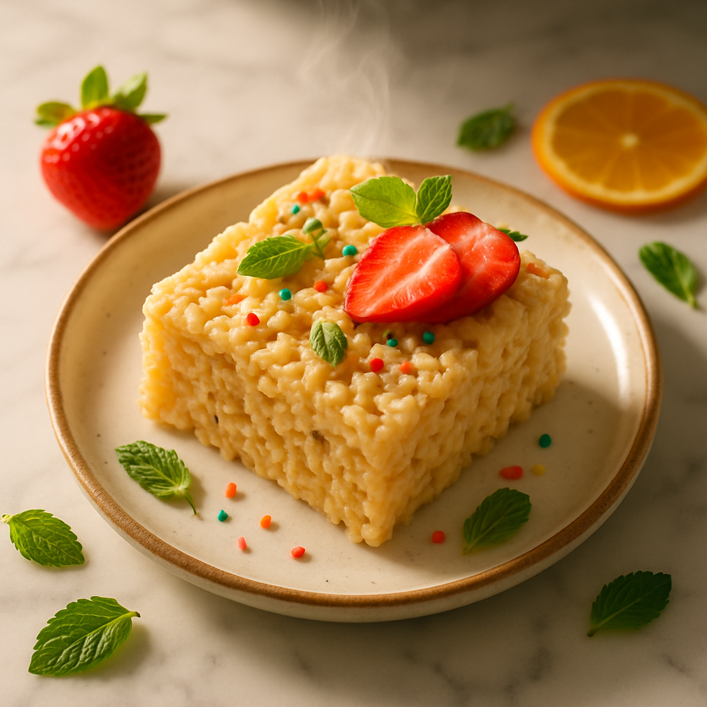 Microwave Rice Krispie Treat