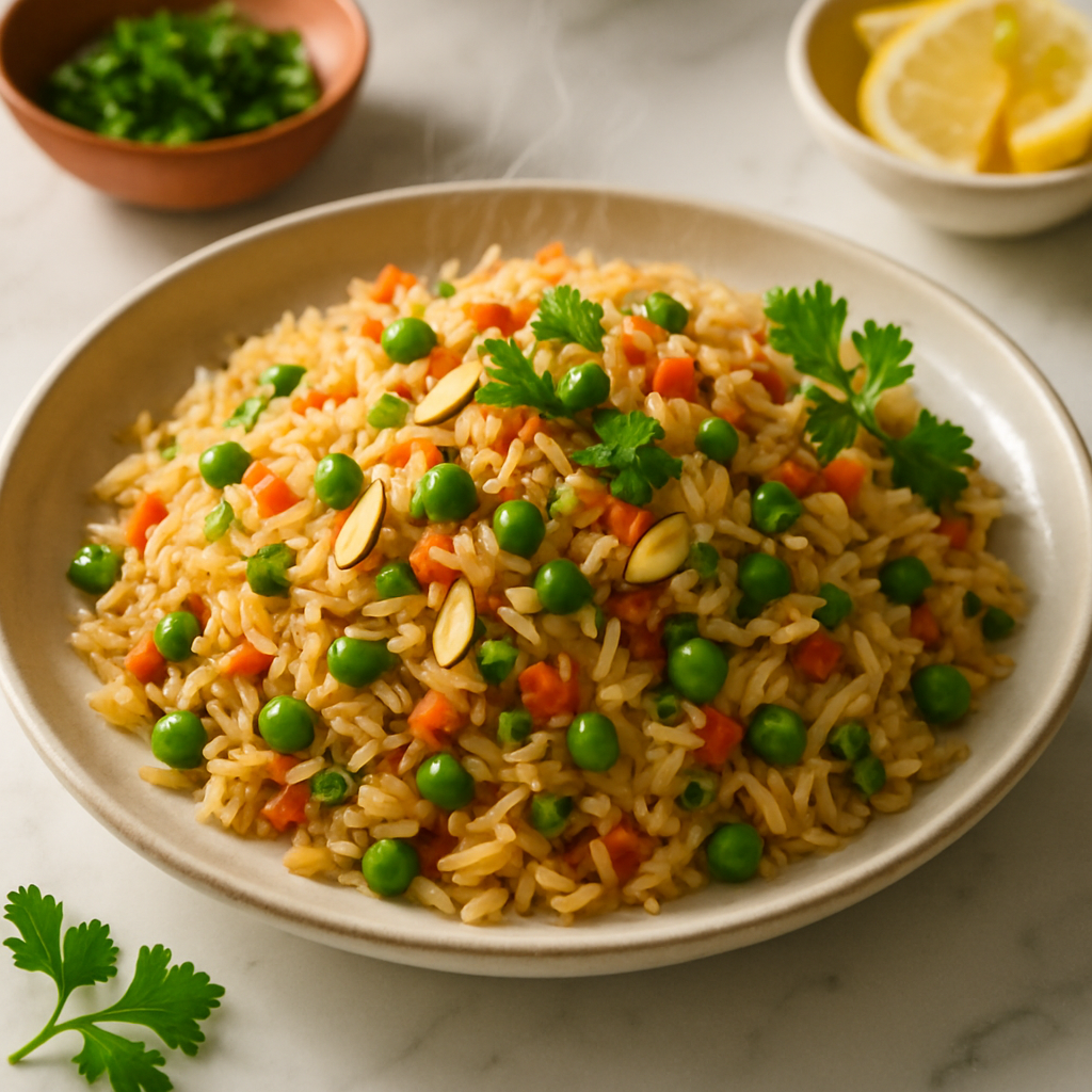 Microwave Rice Pilaf
