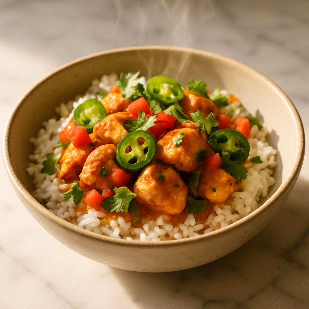 Mild Chicken and Rice Bowl