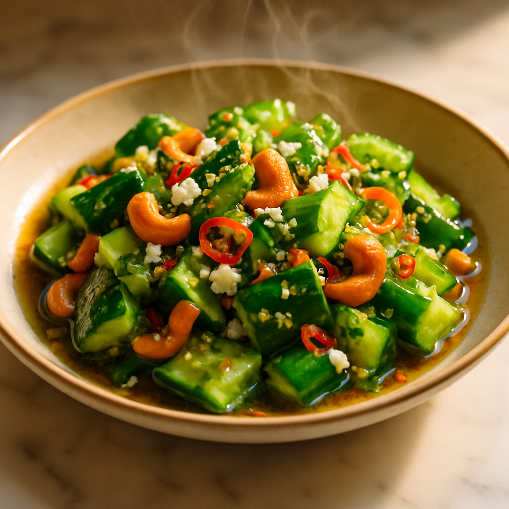 Million Dollar Cucumber Salad
