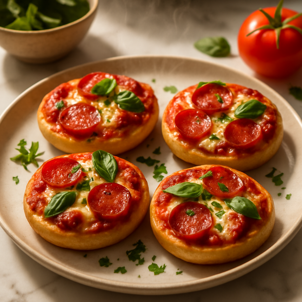 Mini Pizza Bagels