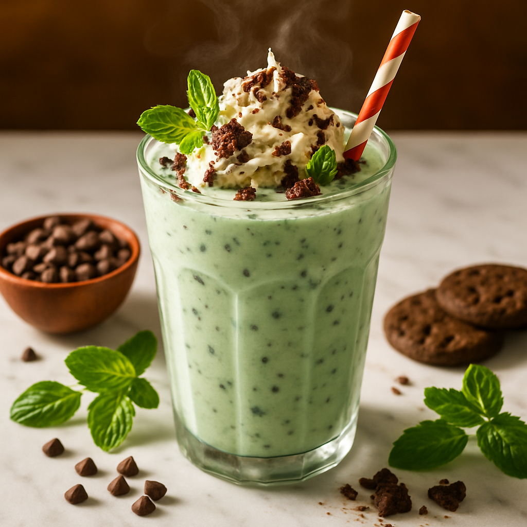 Mint Chocolate Chip Shake