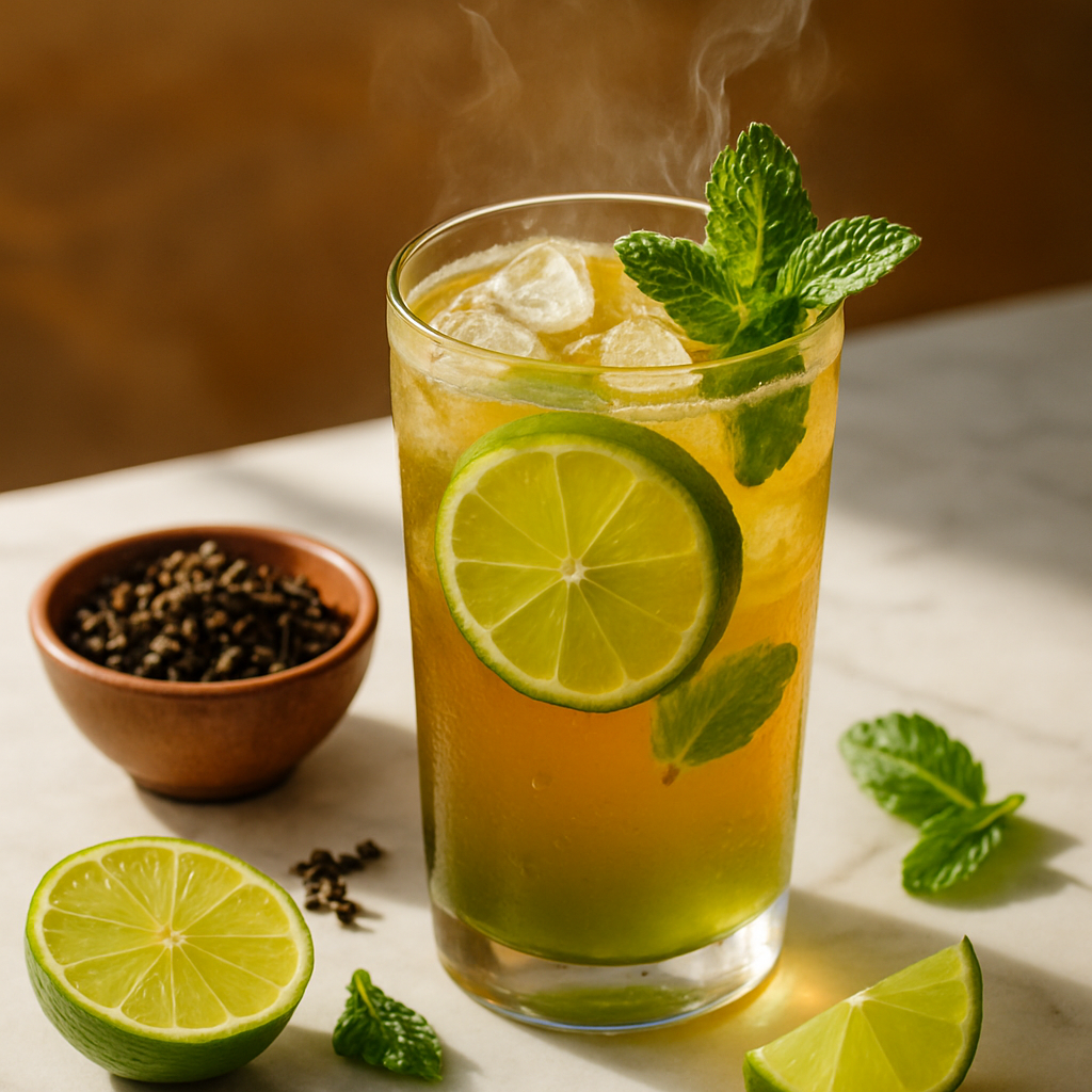 Minty Oolong Limeade