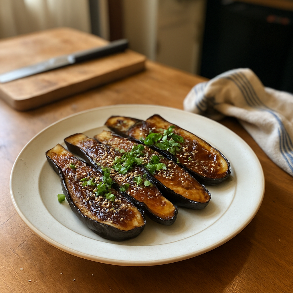 Unleash Flavor with This Irresistible Miso-Glazed Eggplant Delight