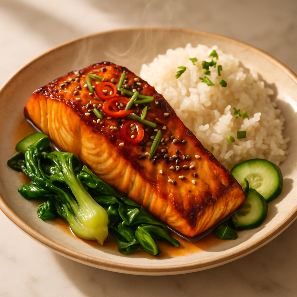 Miso Glazed Salmon