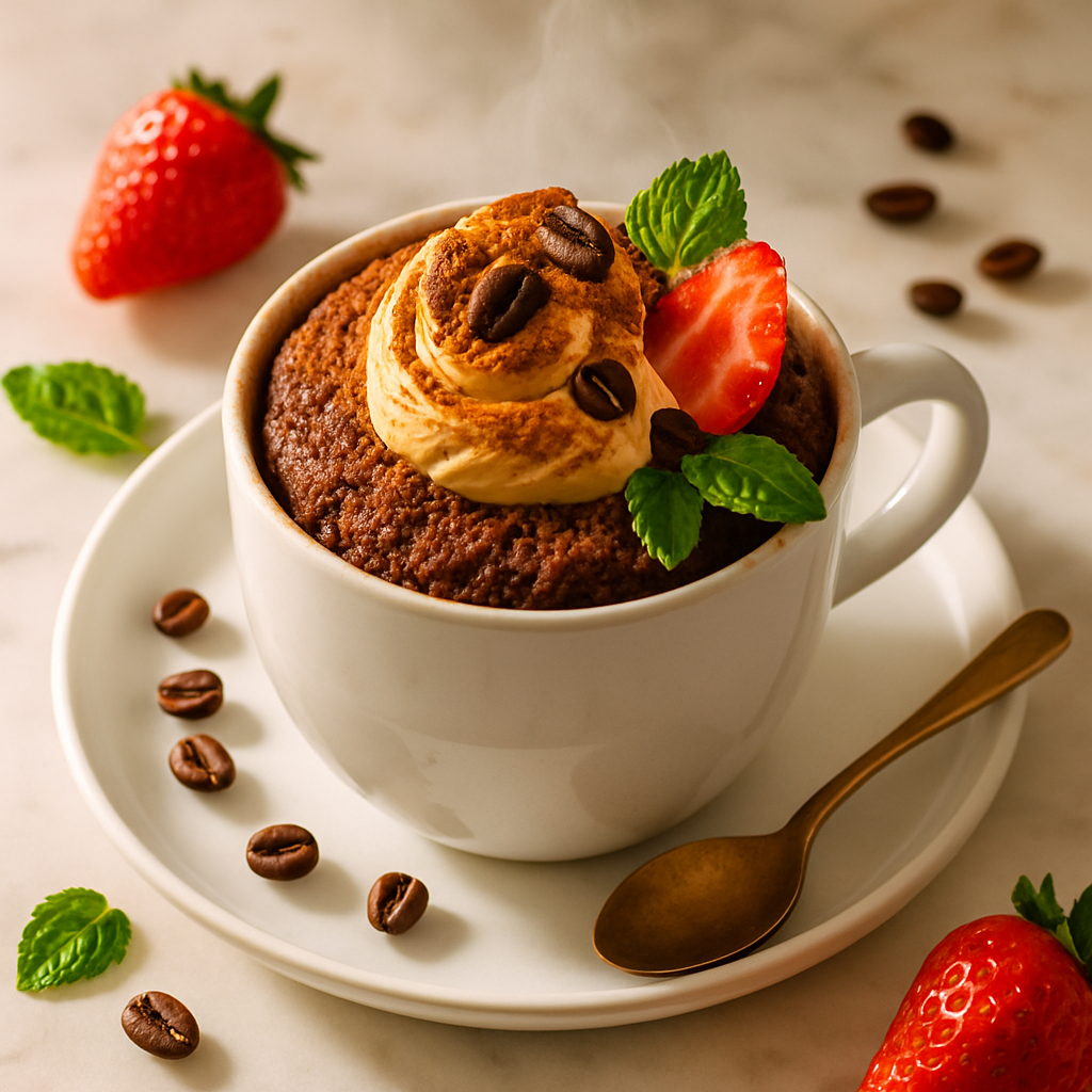 Mocha Latte Mug Cake