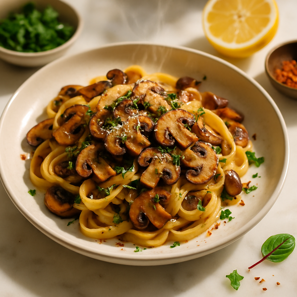 Mushroom Pasta