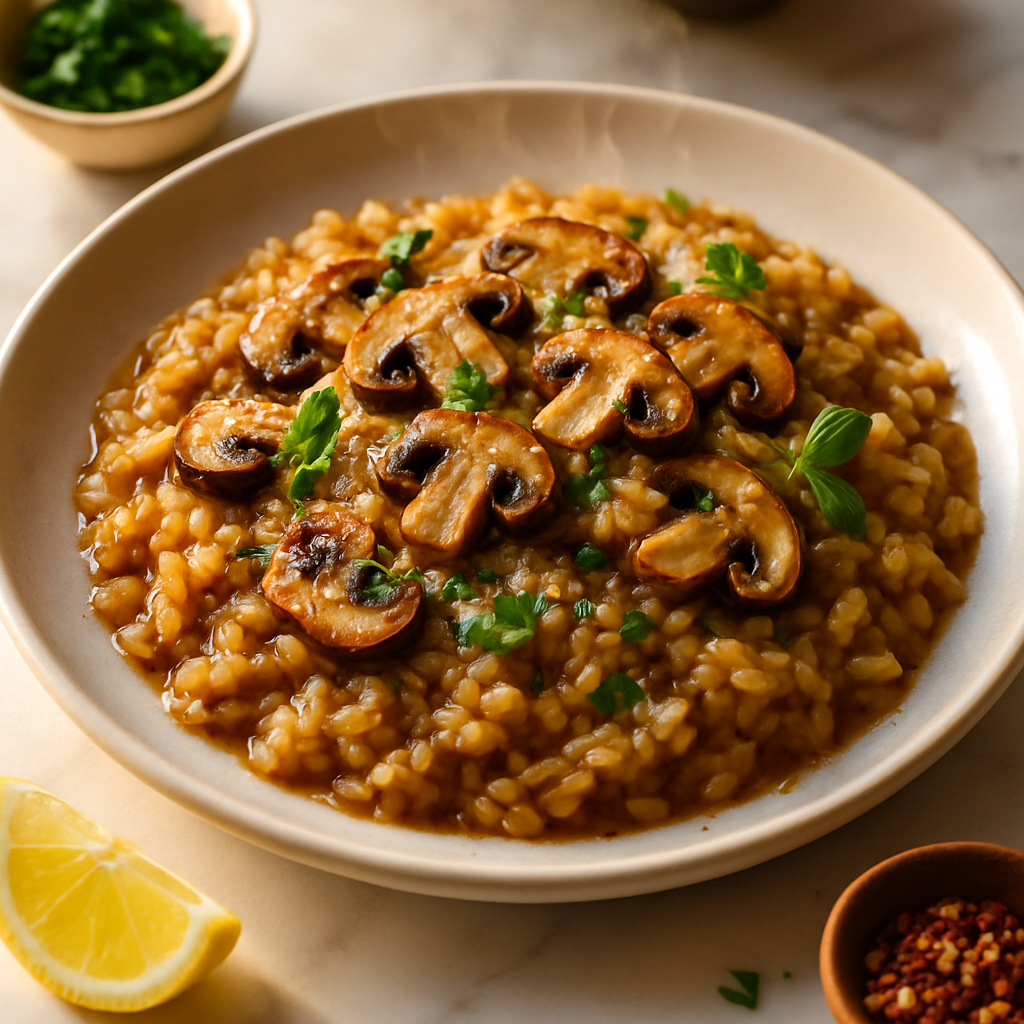 Mushroom Risotto