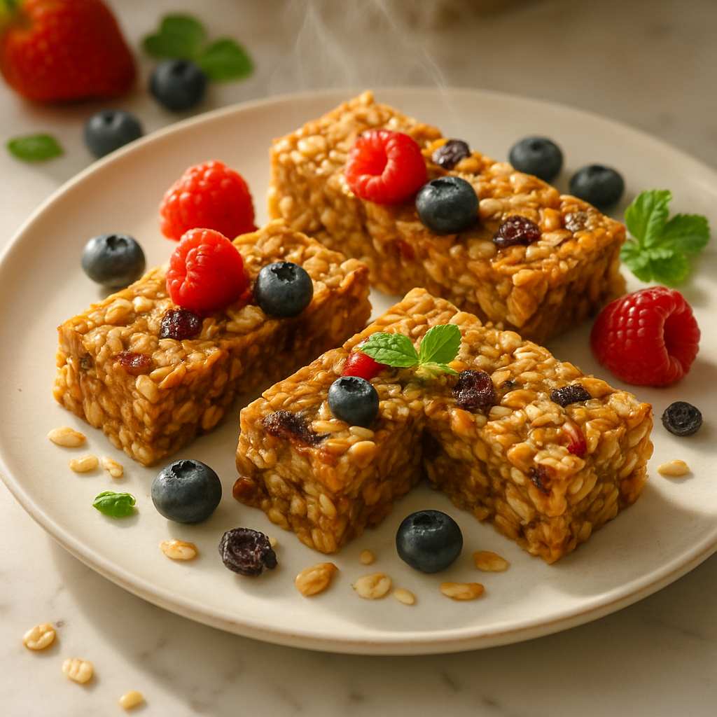 No Bake Granola Bars