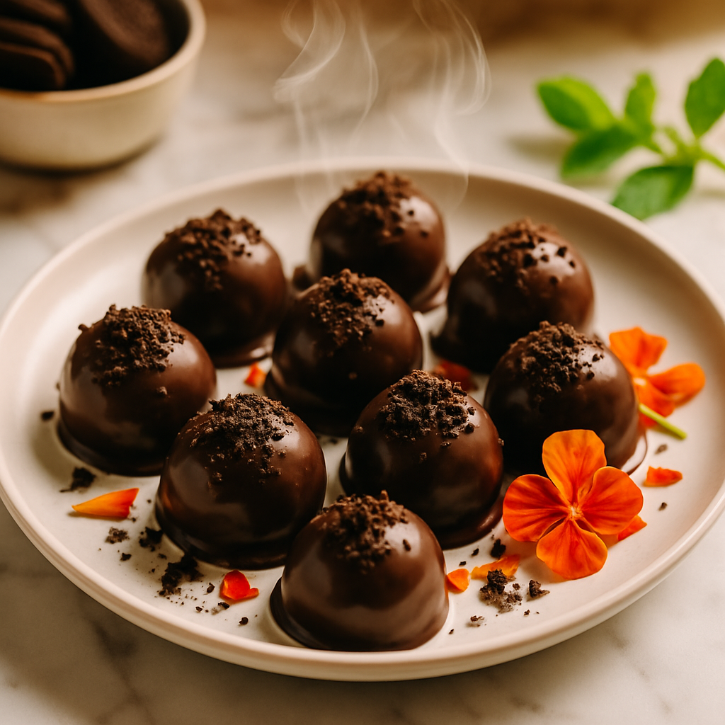 No Bake Oreo Truffles