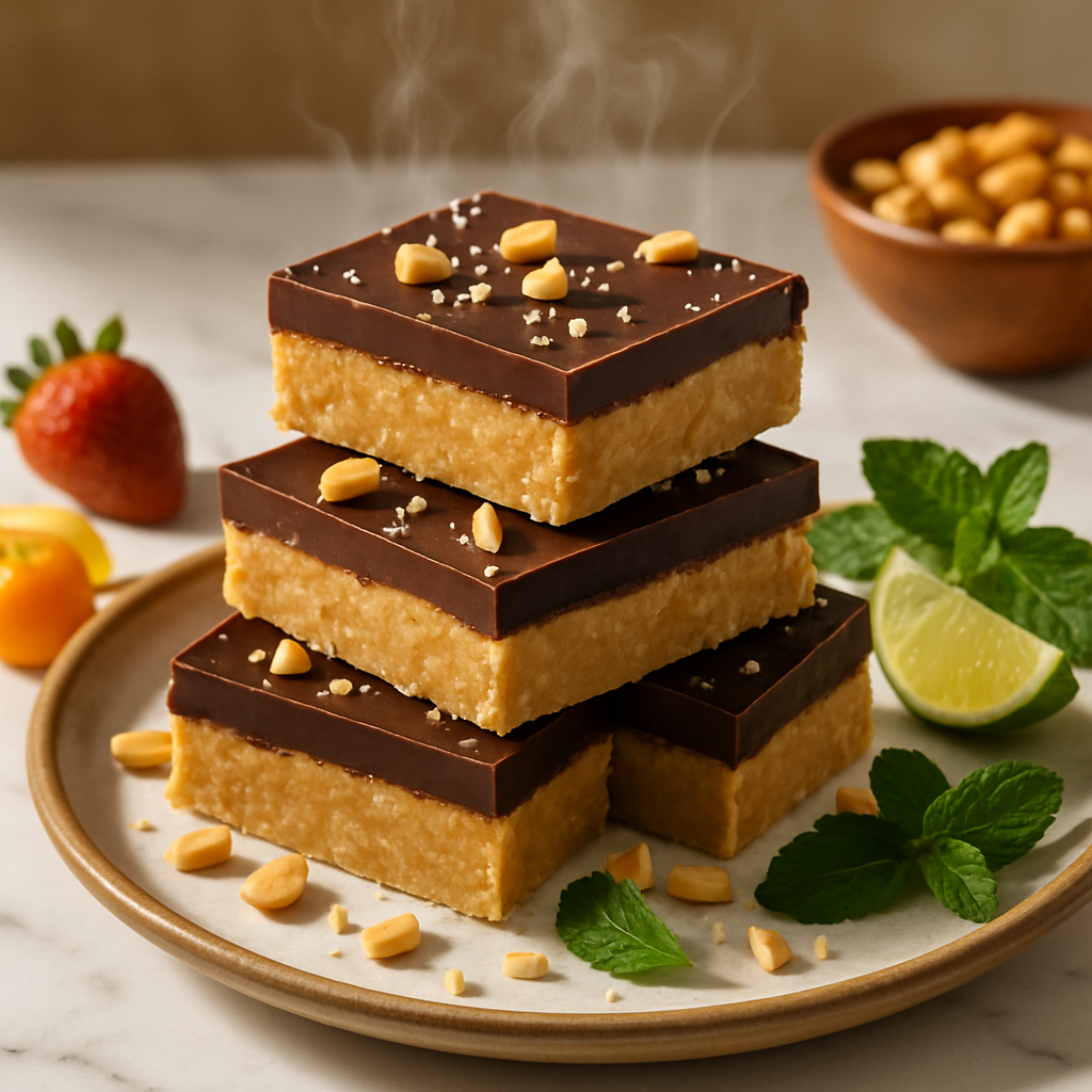 No Bake Peanut Butter Bars