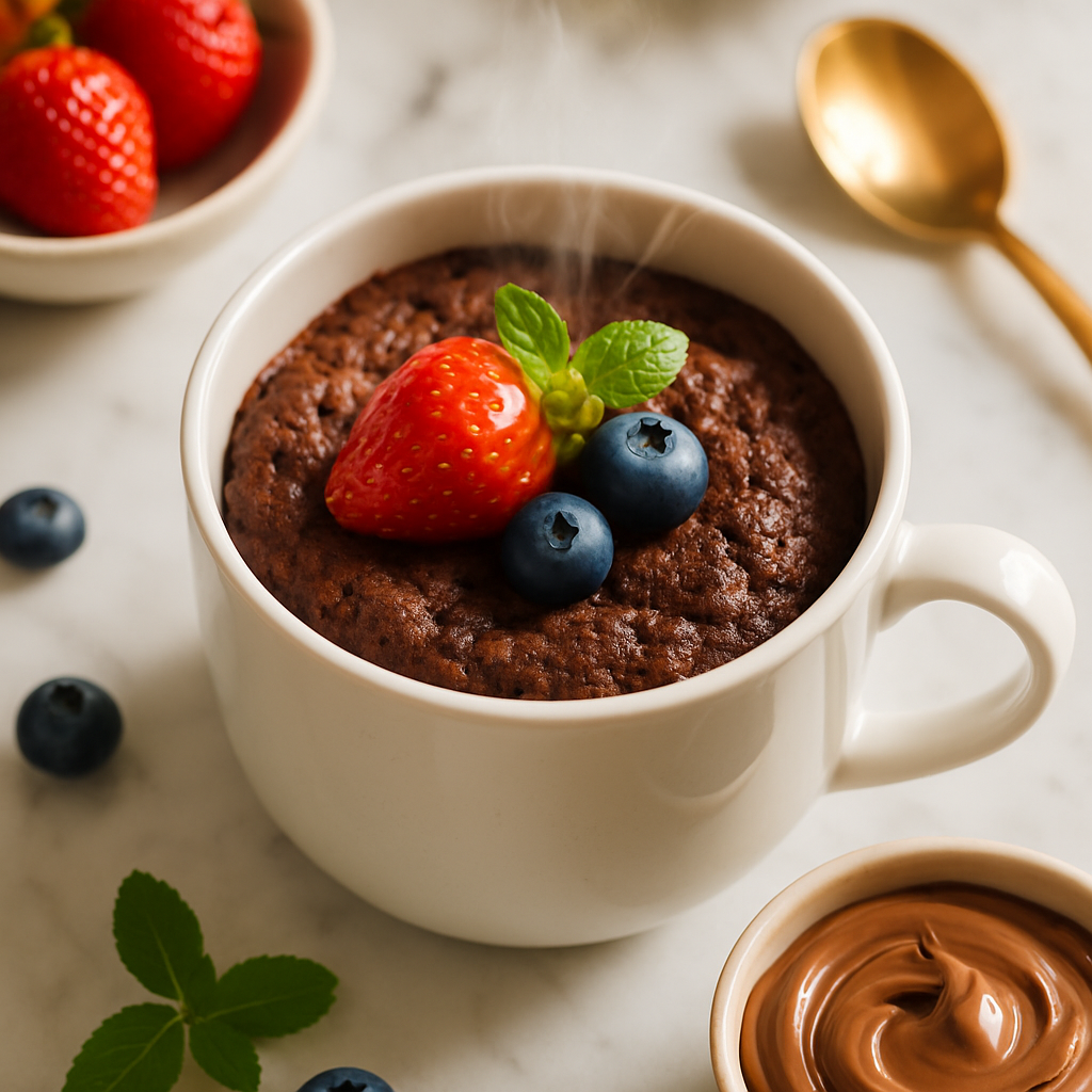 Nutella Mug Brownie