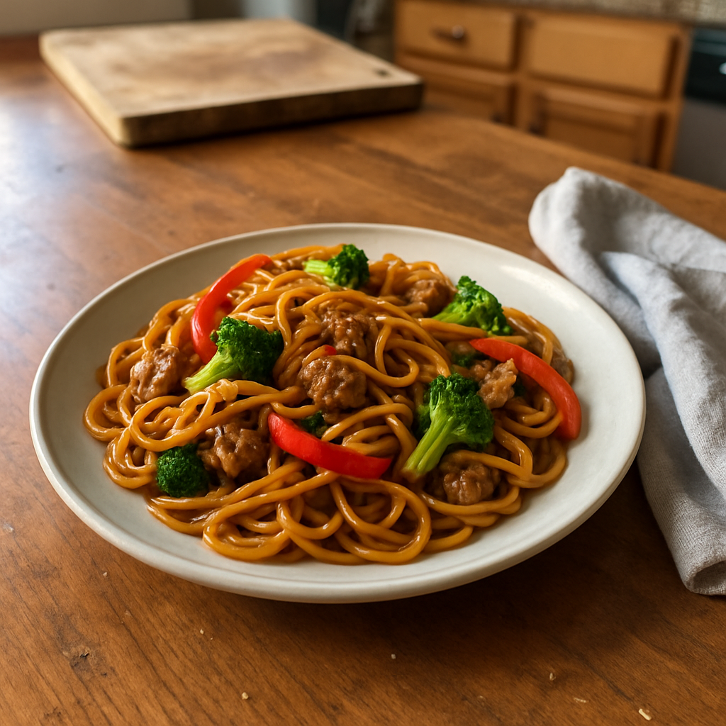 The One-Pan Asian Noodle Dish That Will Change Your Weeknight Routine