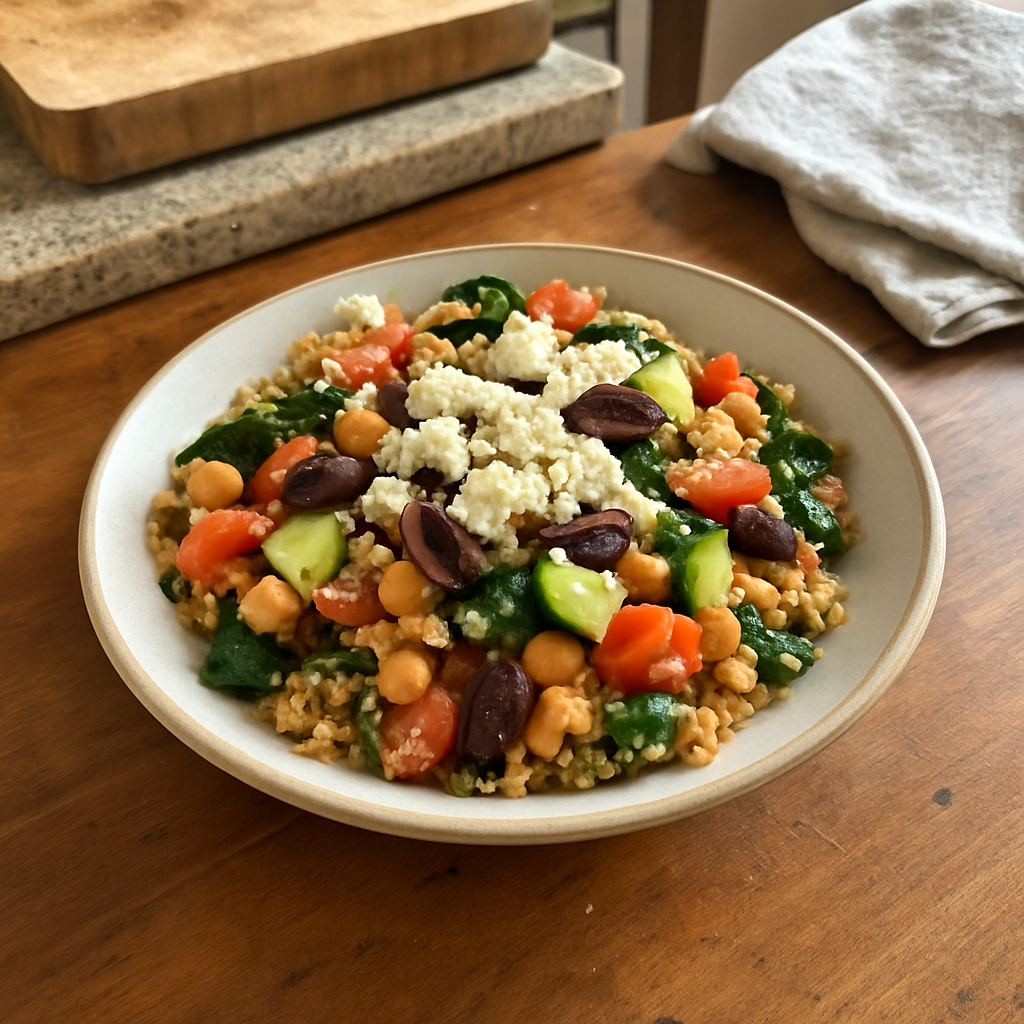 This One-Pan Mediterranean Quinoa Bowl Will Transform Your Weeknight Dinners