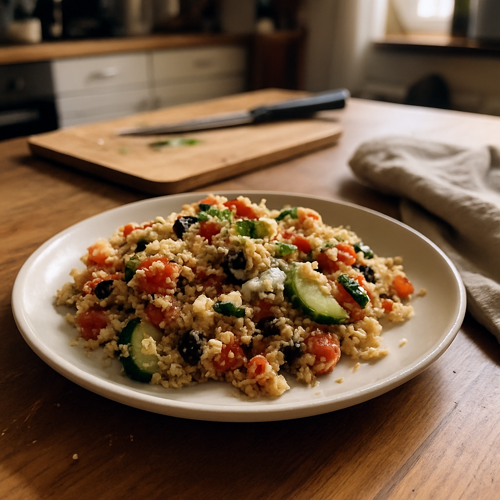 The 20-Minute One-Pan Mediterranean Quinoa That Will Change Your Lunch Game