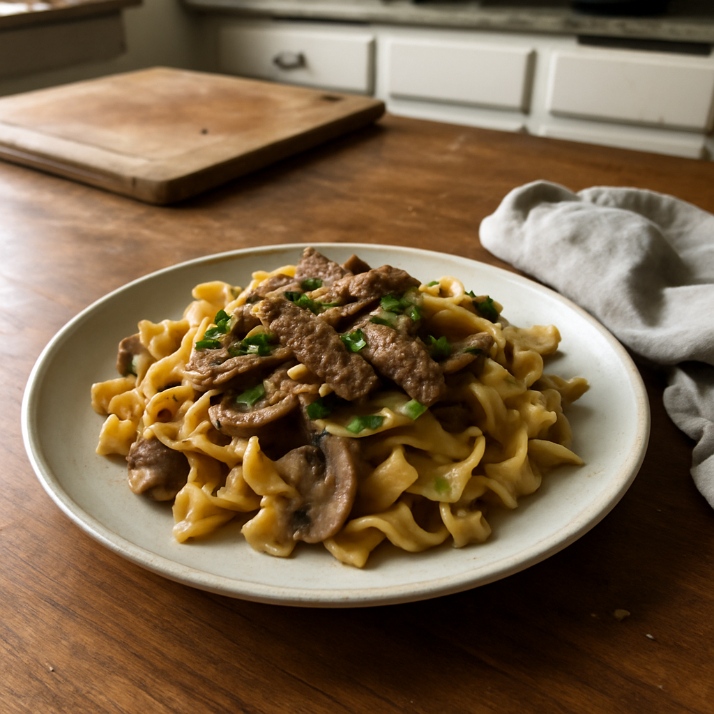 The One-Pot Beef Stroganoff That Will Impress Your Dinner Guests