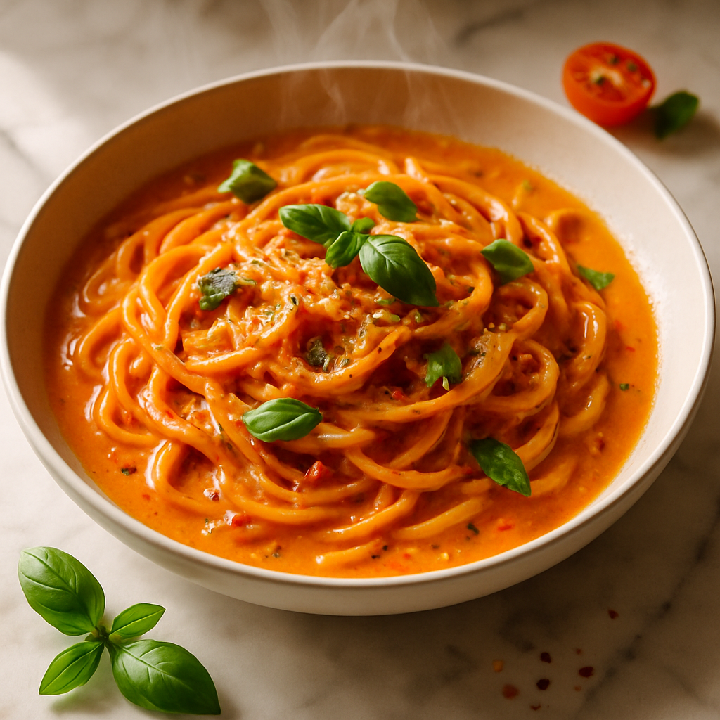 One Pot Creamy Tomato Pasta