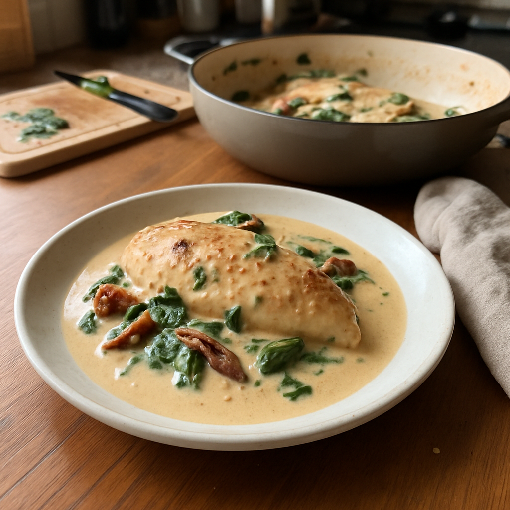 The One-Pot Creamy Tuscan Chicken That Will Impress Your Guests