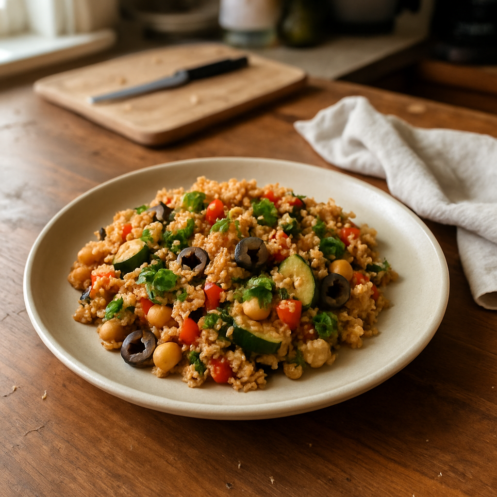 The One-Pot Wonder: A Flavor-Packed Mediterranean Quinoa Delight