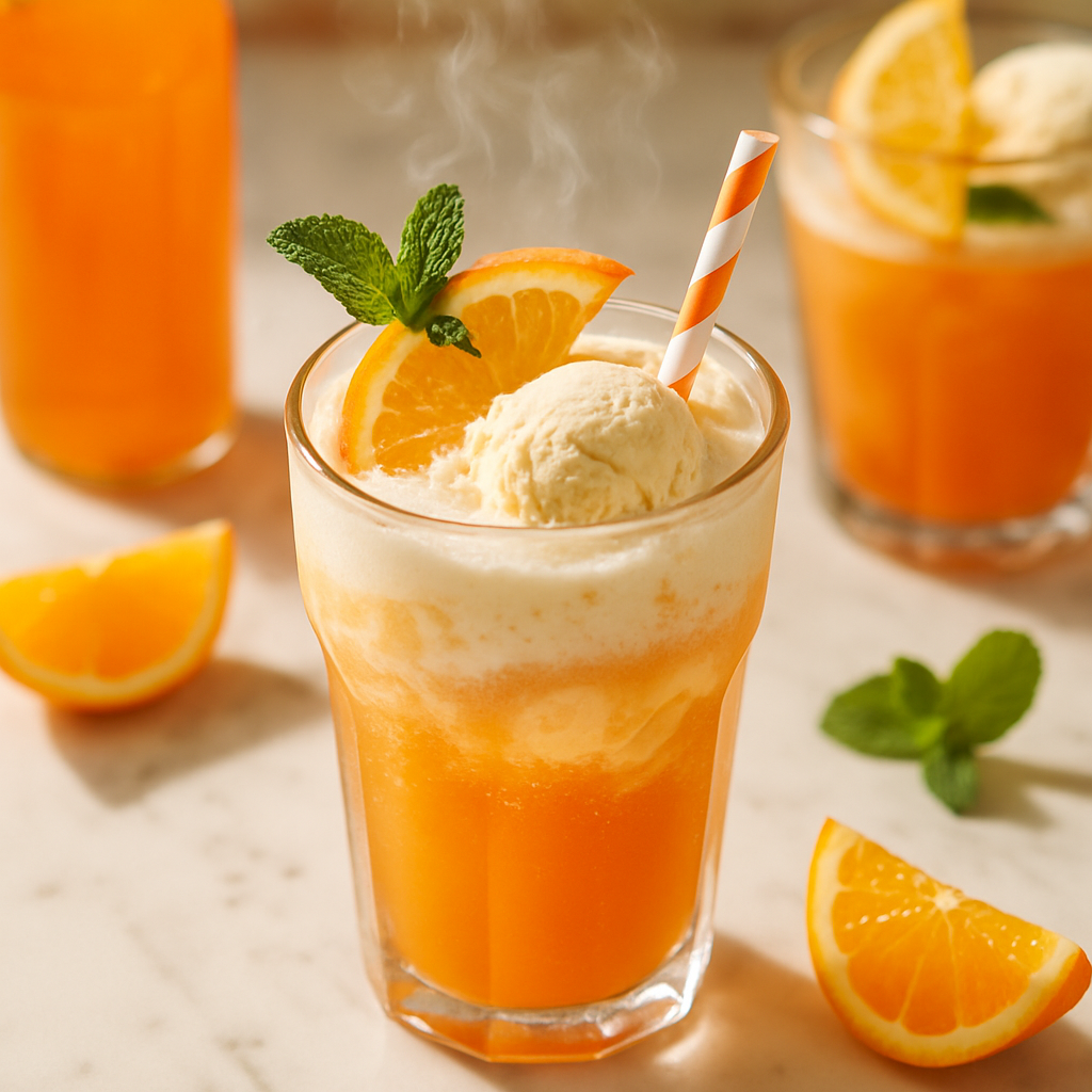 Orange Creamsicle Float