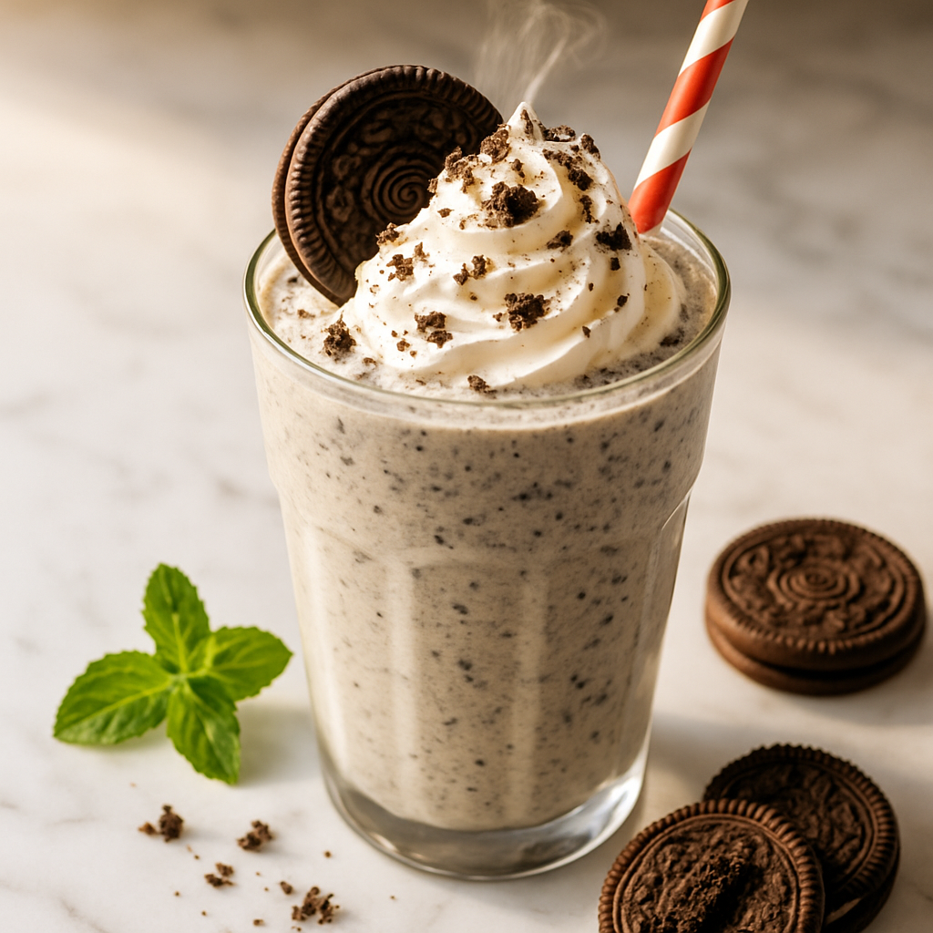 Oreo Cookies and Cream Shake
