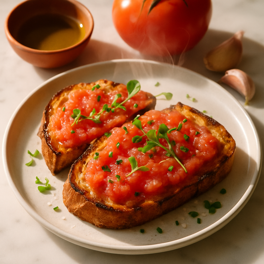 Pan con Tomate