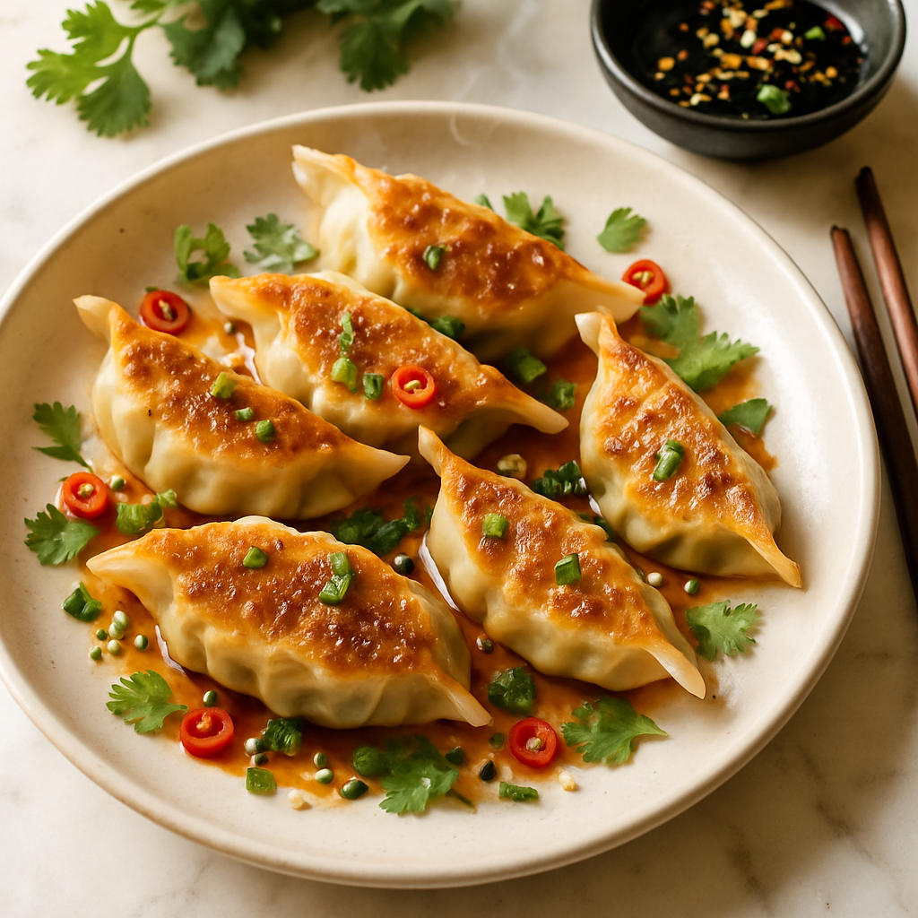 Pan Fried Gyoza