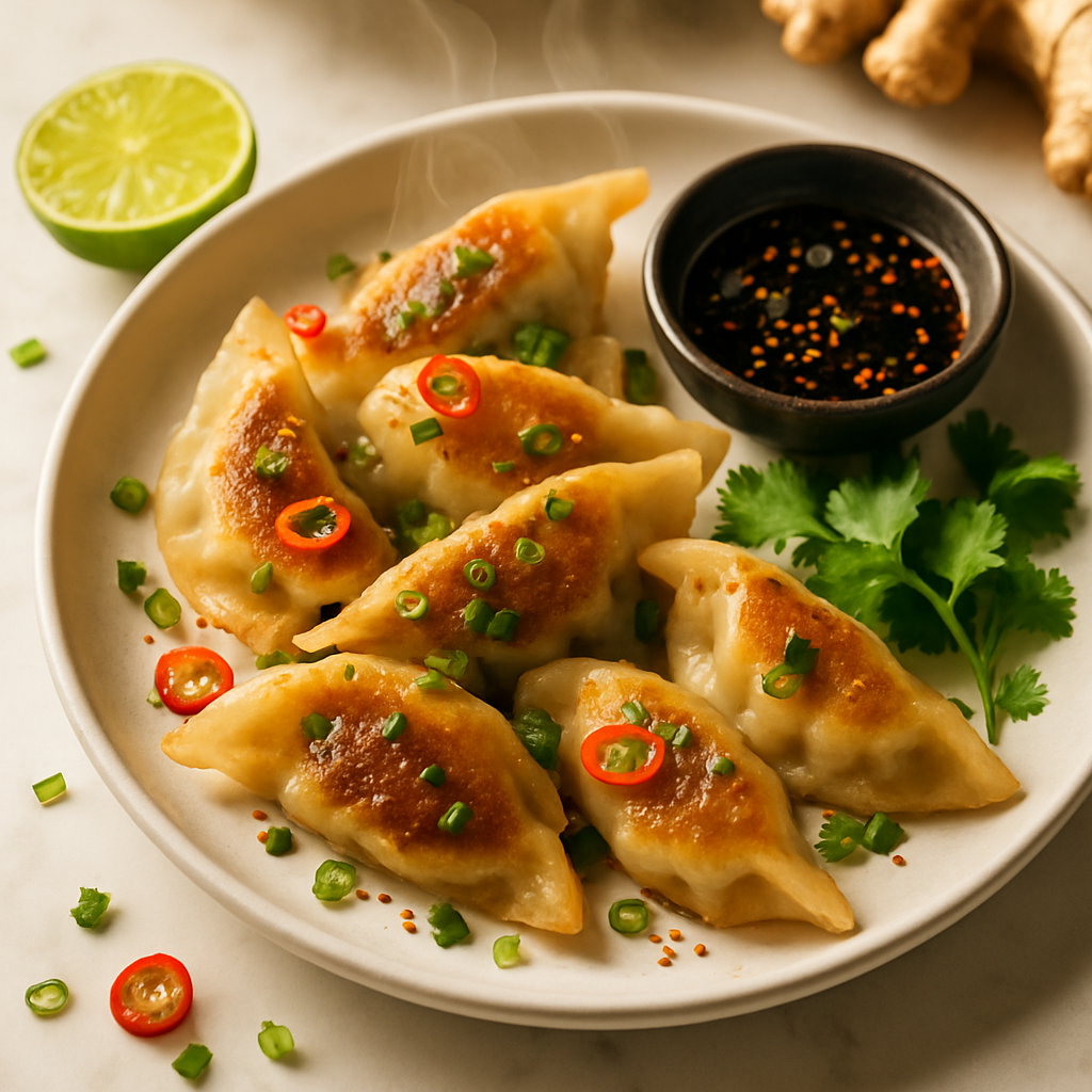Pan Fried Potstickers Guotie